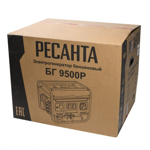 Бензиновый генератор Ресанта БГ 9500 Р 64/1/53